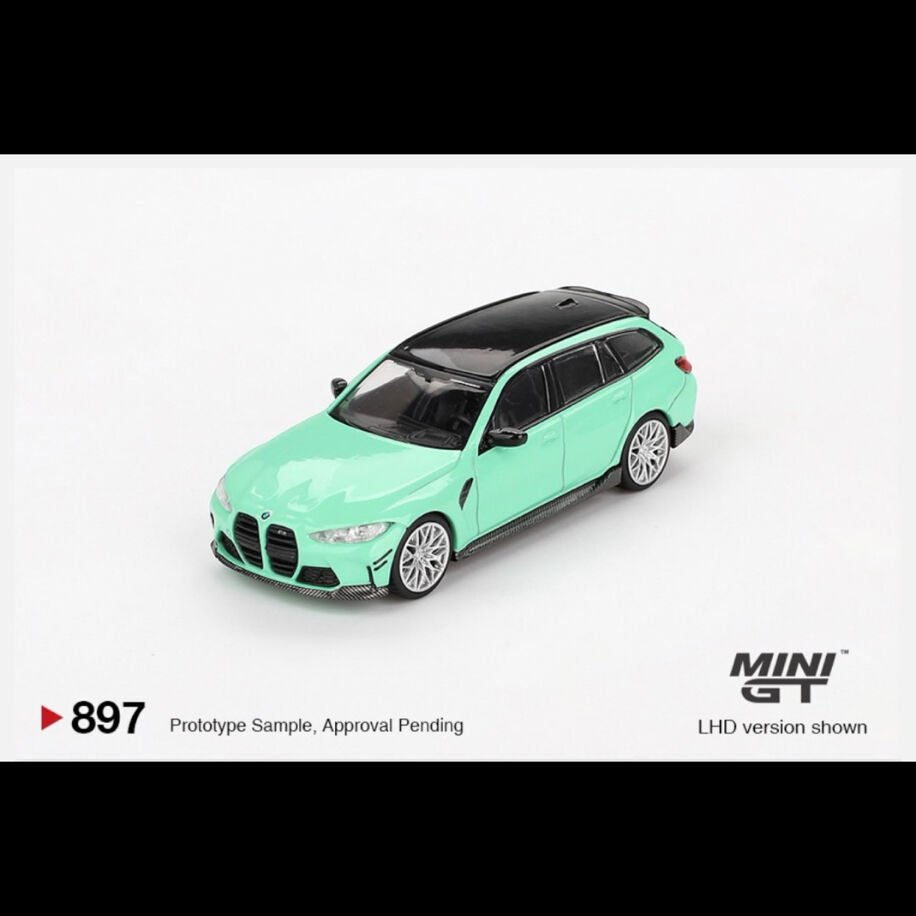 Mini Gt 897-BMW M3 M Performance Touring Mint Green
