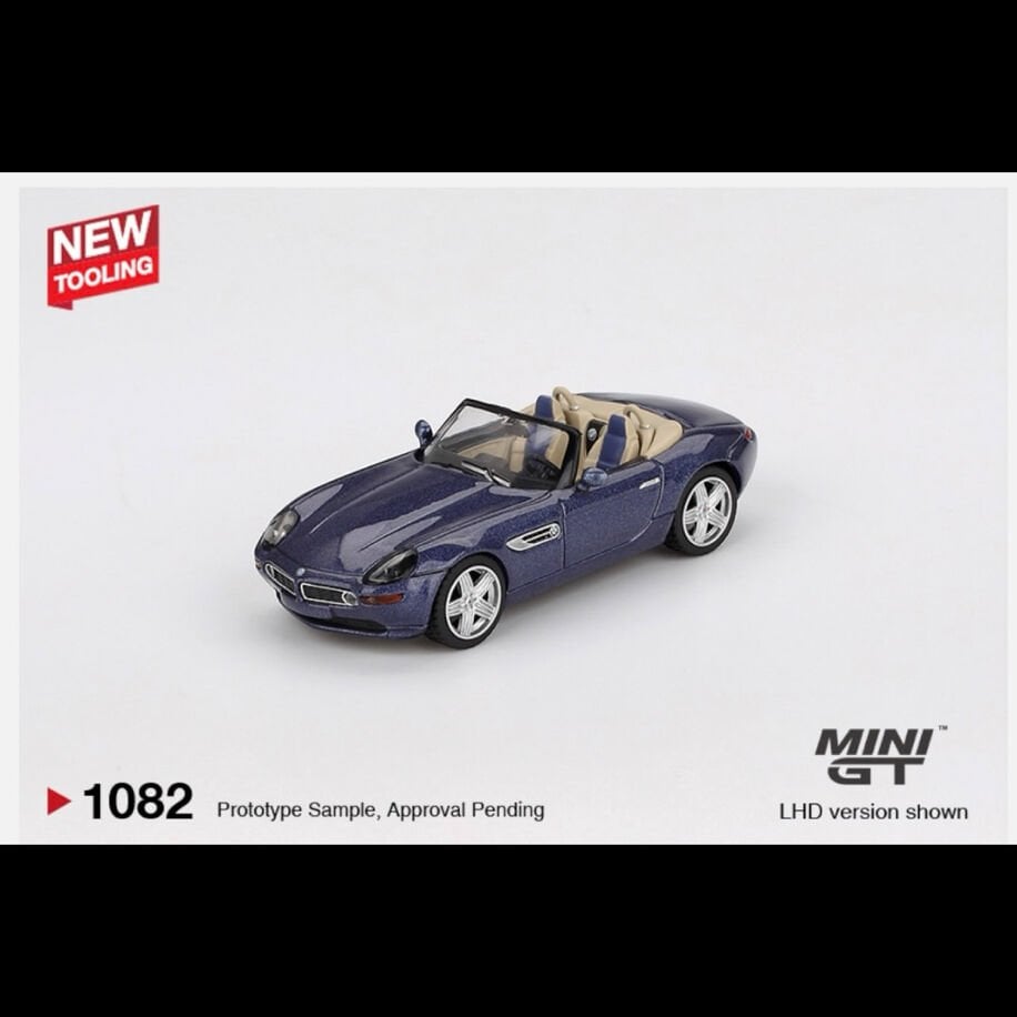 Mini Gt 1082-BMW Z8 Alpina Alpine Blue