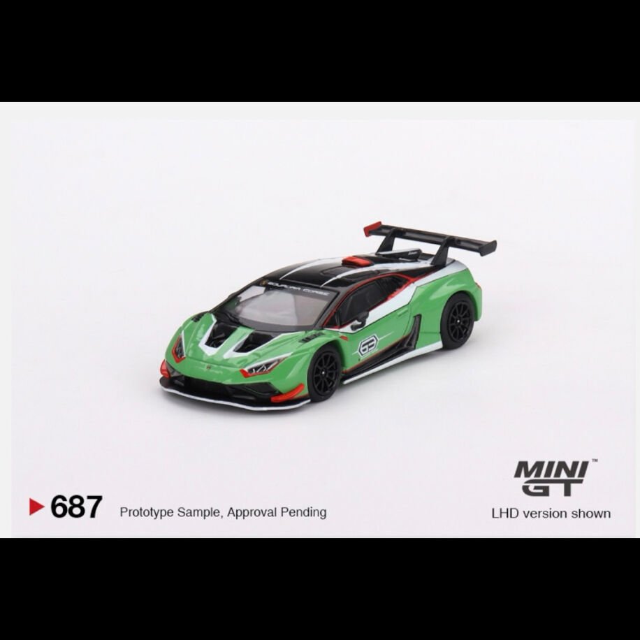 Mini Gt 687-Lamborghini Huracán GT3 EVO2 Presentation
