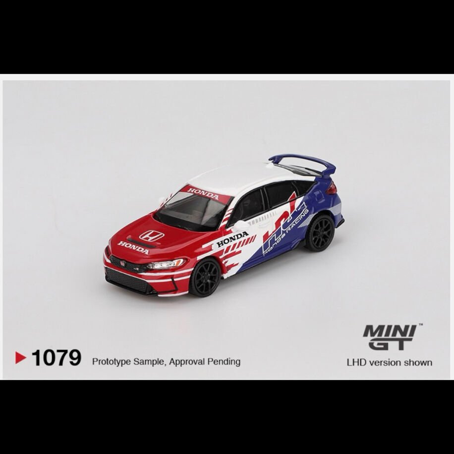 Mini Gt 1079-Honda Civic TYPE R 2024 Pace Car HRC