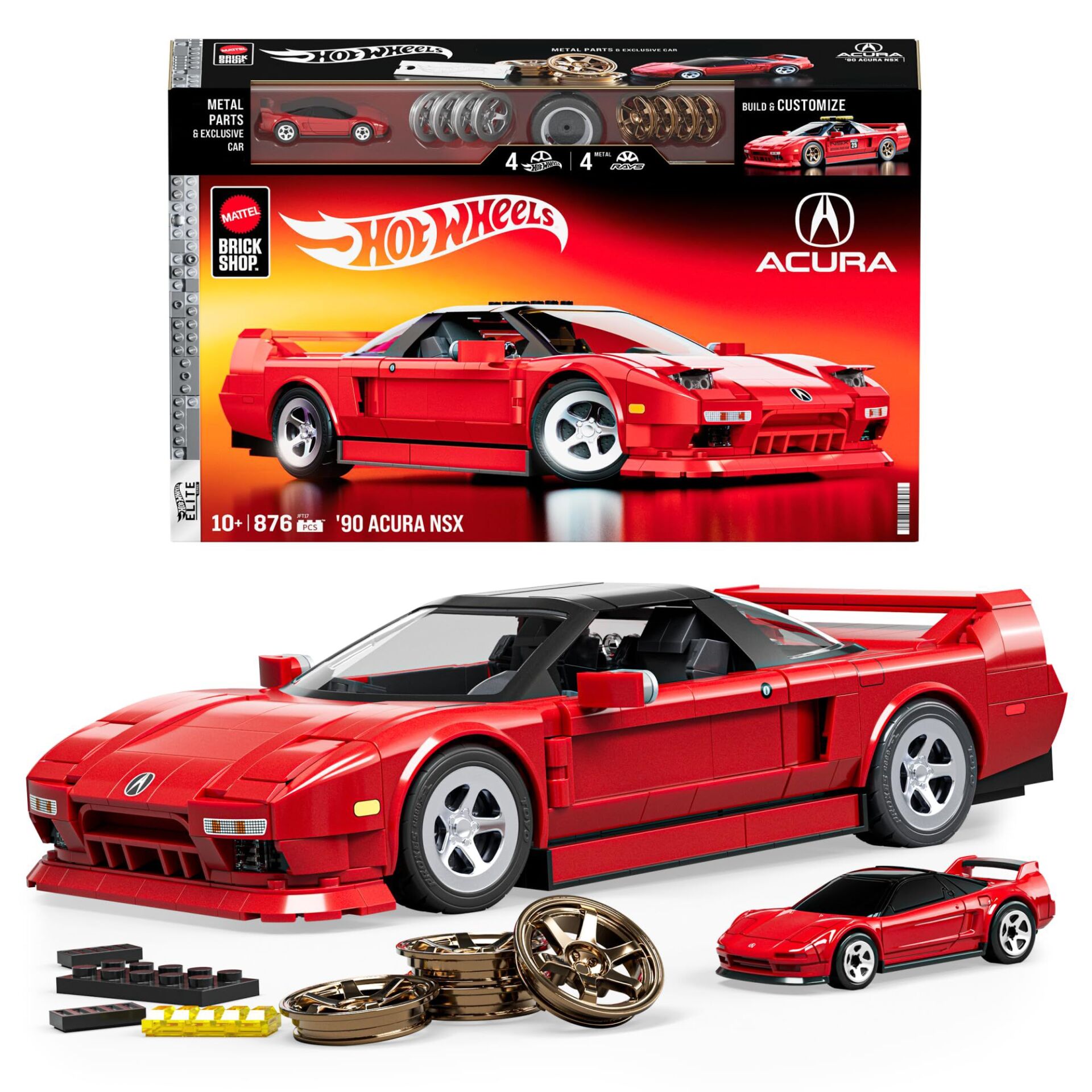 Mattel Bricks Shop Acura Nsx 90