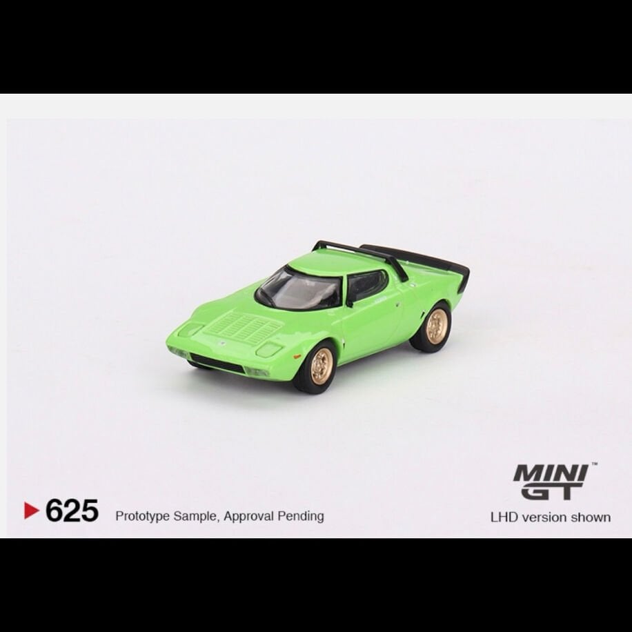 Mini Gt  625-Lancia Stratos HF Stradale Verde Chiaro
