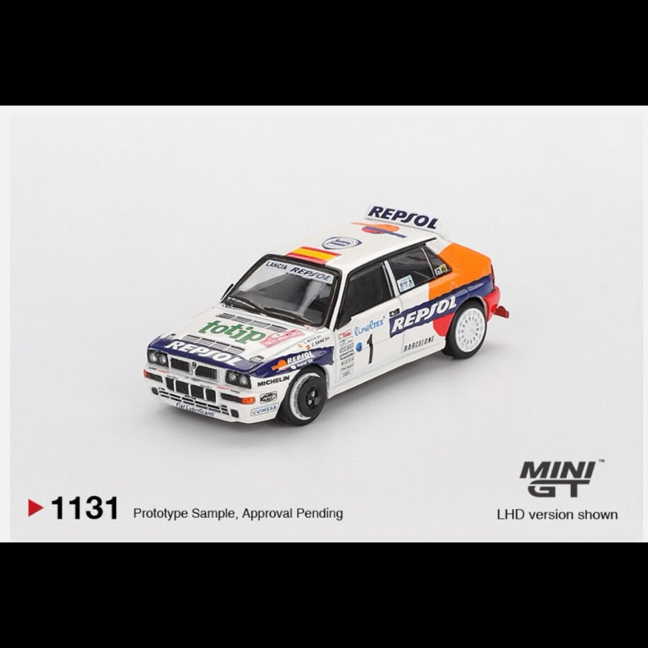 Mini Gt 1131-Lancia Delta HF Integrale Evoluzione #1 1993 Rallye Monte-Carlo