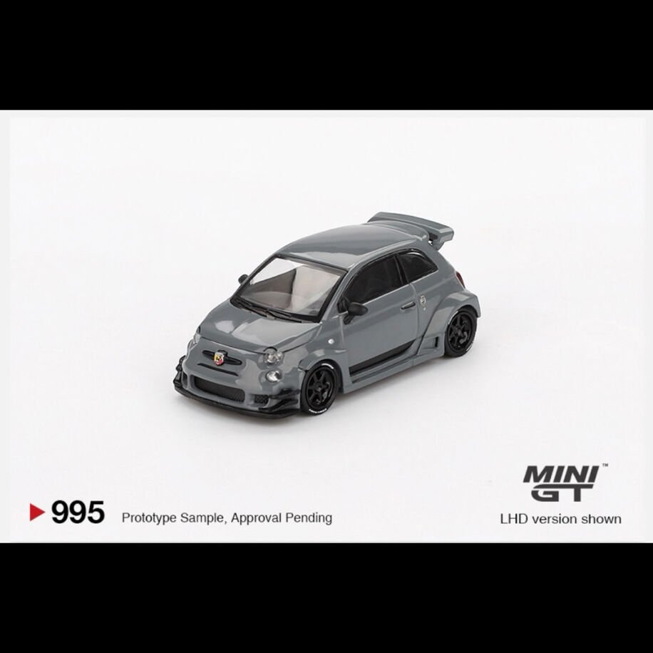 Mini Gt 995-Abarth 595 LB-WORKS x Abas Works Grey