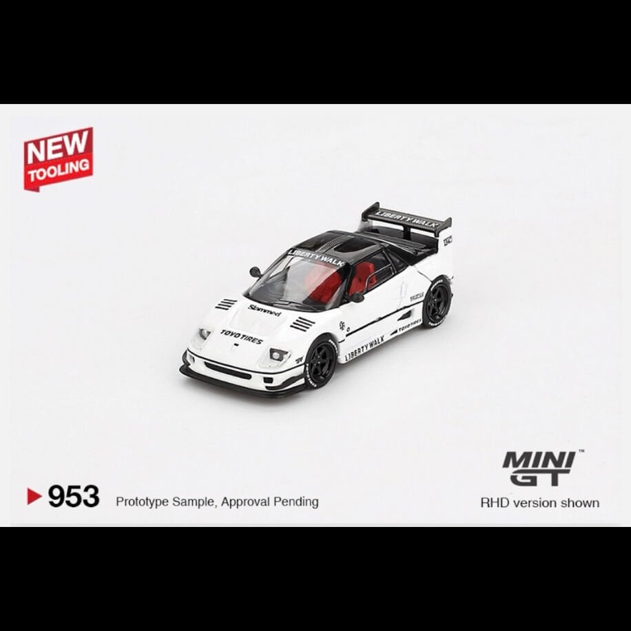 Mini Gt 953-Mazda AZ-1 Liberty Walk LB40 White 2024 Tokyo Auto Salon