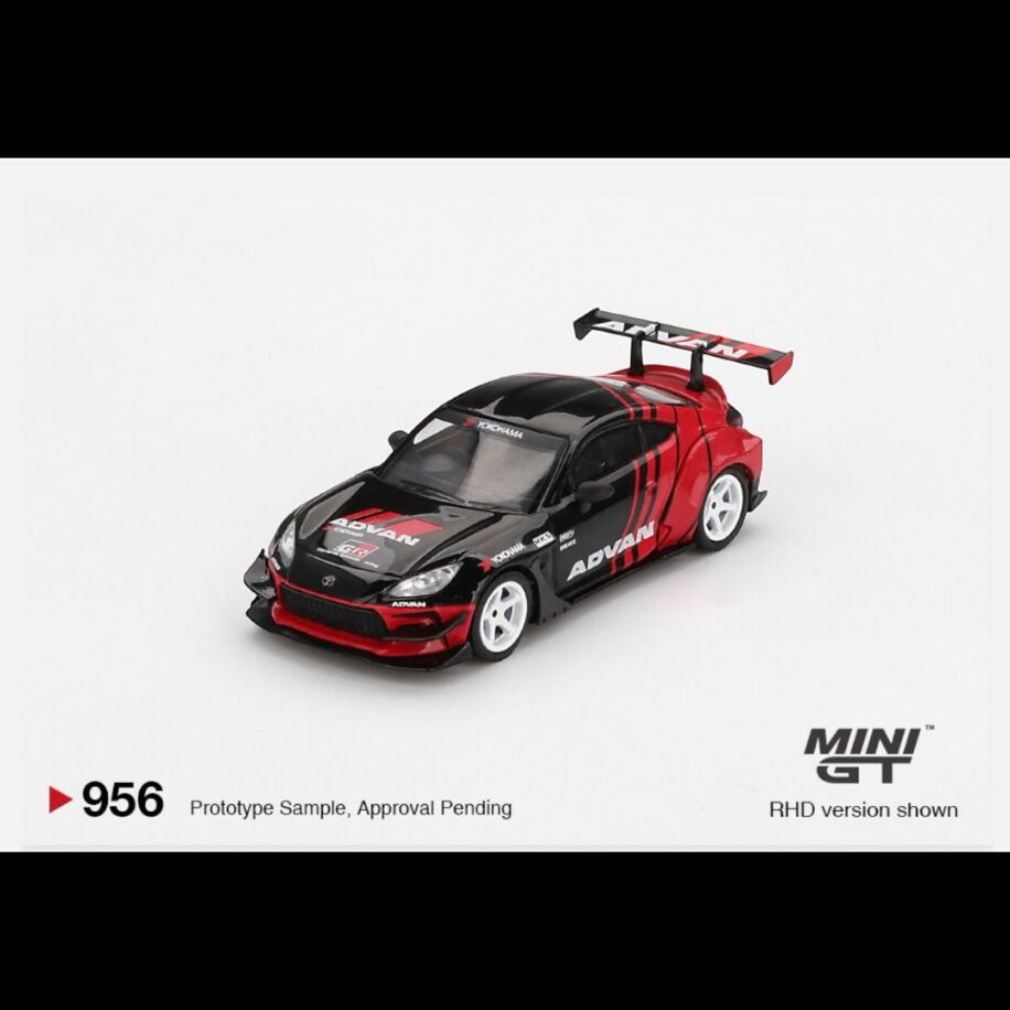 Mini Gt 956-Toyota GR86 HKS TYPE R ADVAN 2022 Tokyo Auto Salon
