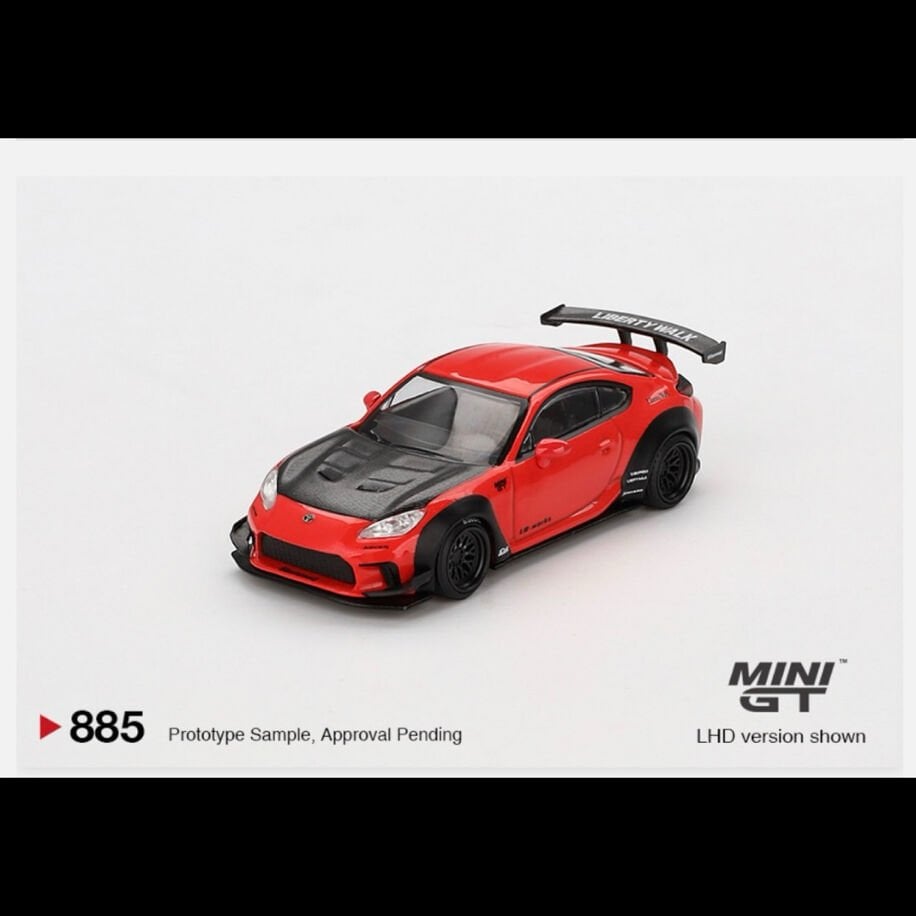 Mini Gt 885-Toyota GR86 LB Nation Red