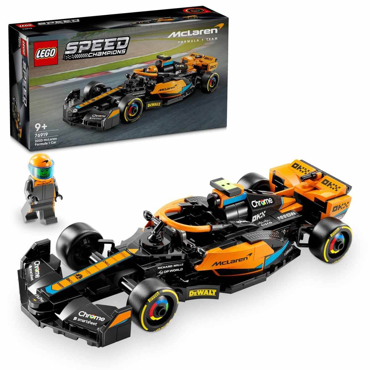 LEGO Speed Champions 2023 McLaren Formula 1 Yarış Arabası Set 76919