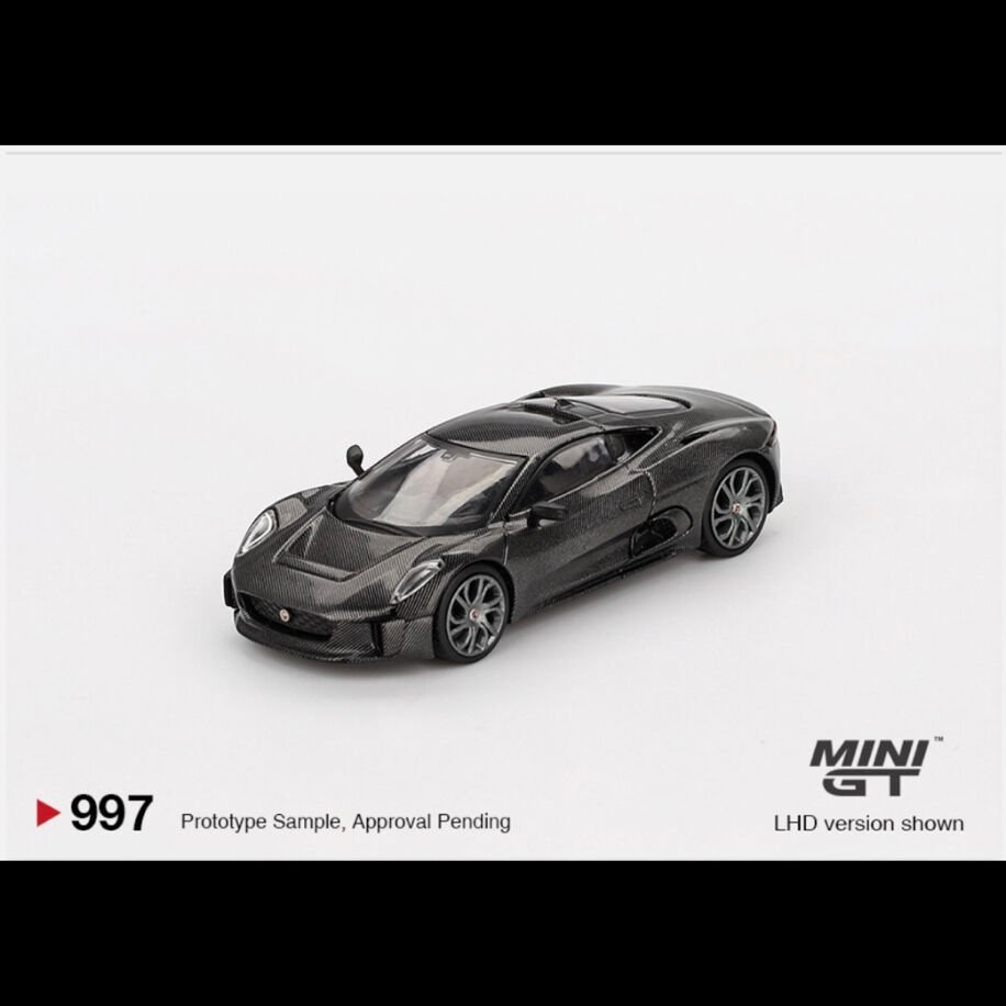 Mini Gt 997-Jaguar C-X75 Test Car