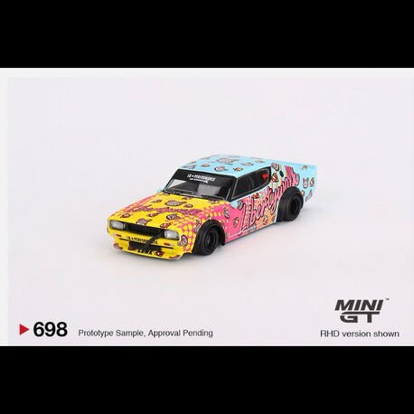 Mini Gt 698-Nissan Skyline Kenmeri Liberty Walk LBWK KUMA