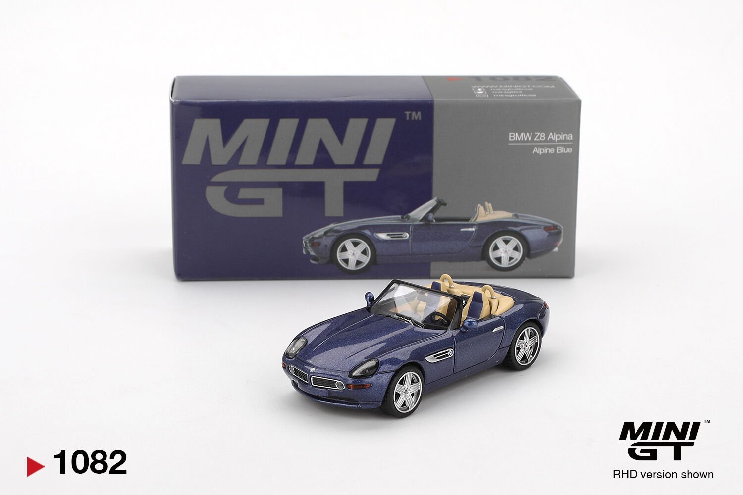 Mini GT MGT01082 - BMW Z8 Alpina Alpine Blue