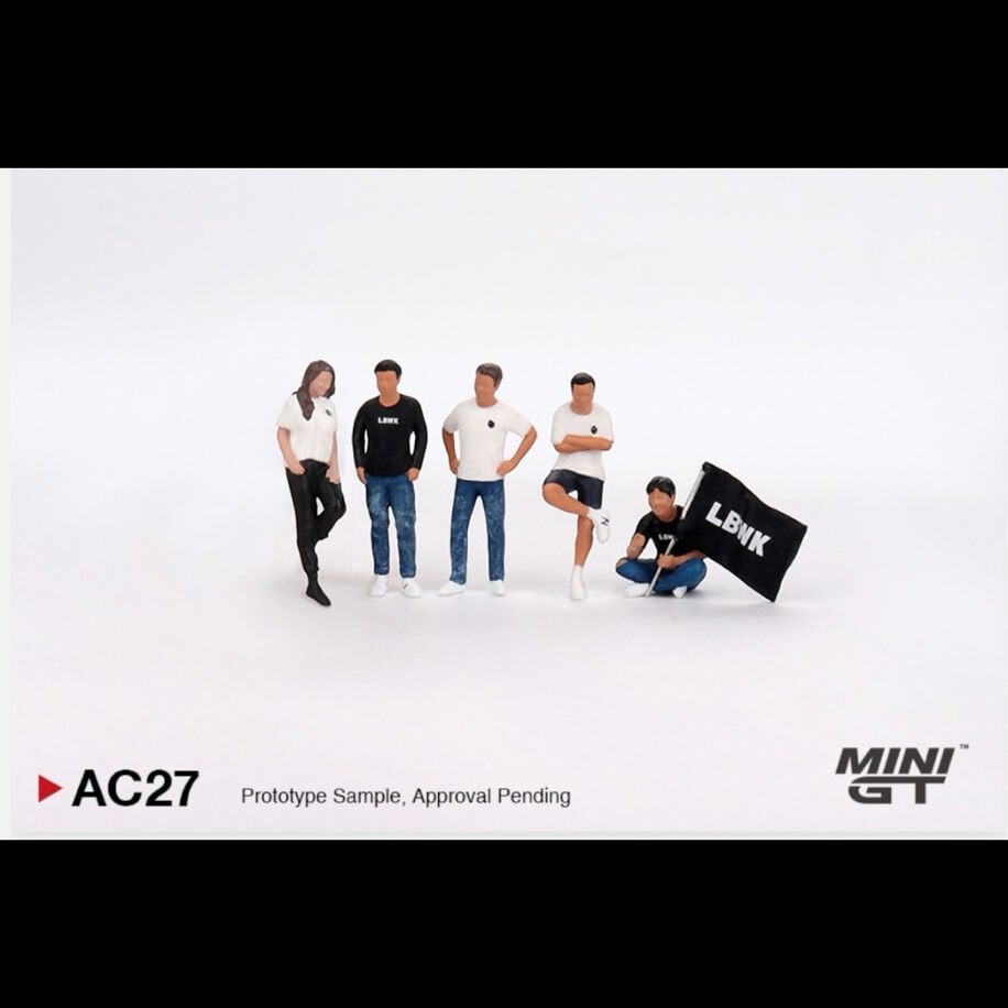 Mini Gt AC27-Figur Team Liberty Walk