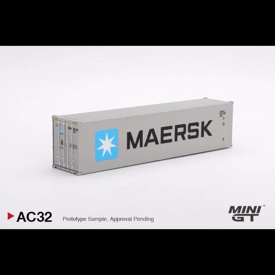 Mini Gt AC32-Dry Container 40' ''Maersk''