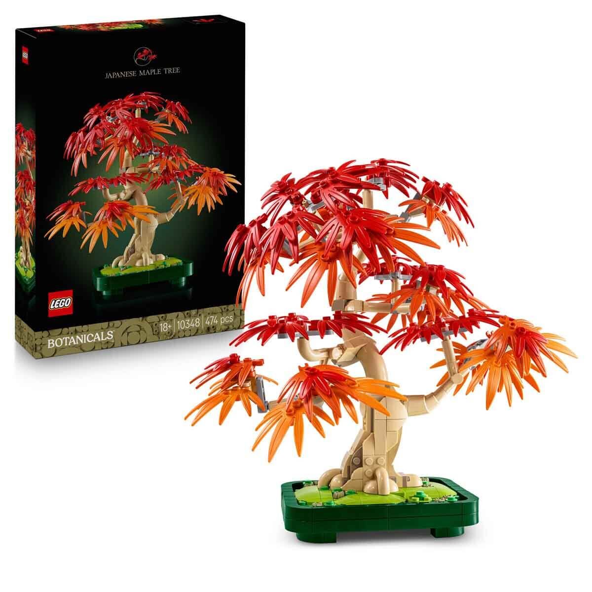 LEGO Botanicals Japon Kırmızı Akçaağaç Bonsai Ağacı 10348