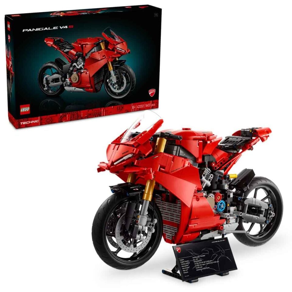 LEGO Technic Ducati Panigale V4 S Motosiklet 42202