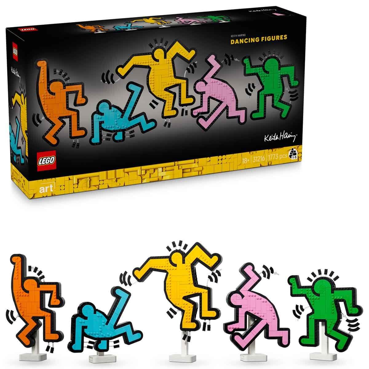 LEGO Art Keith Haring – Dans Eden Figürler 31216