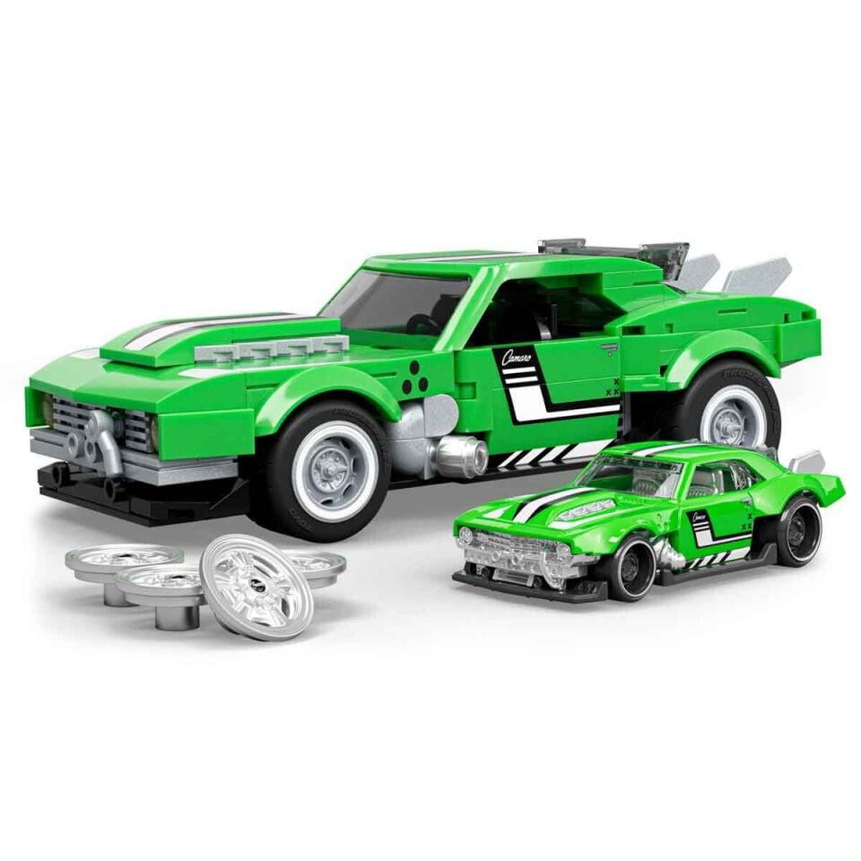 Hot Wheels Speed Serisi Custom'68 Camaro Araba Yapım Seti 289 Parça JFT16