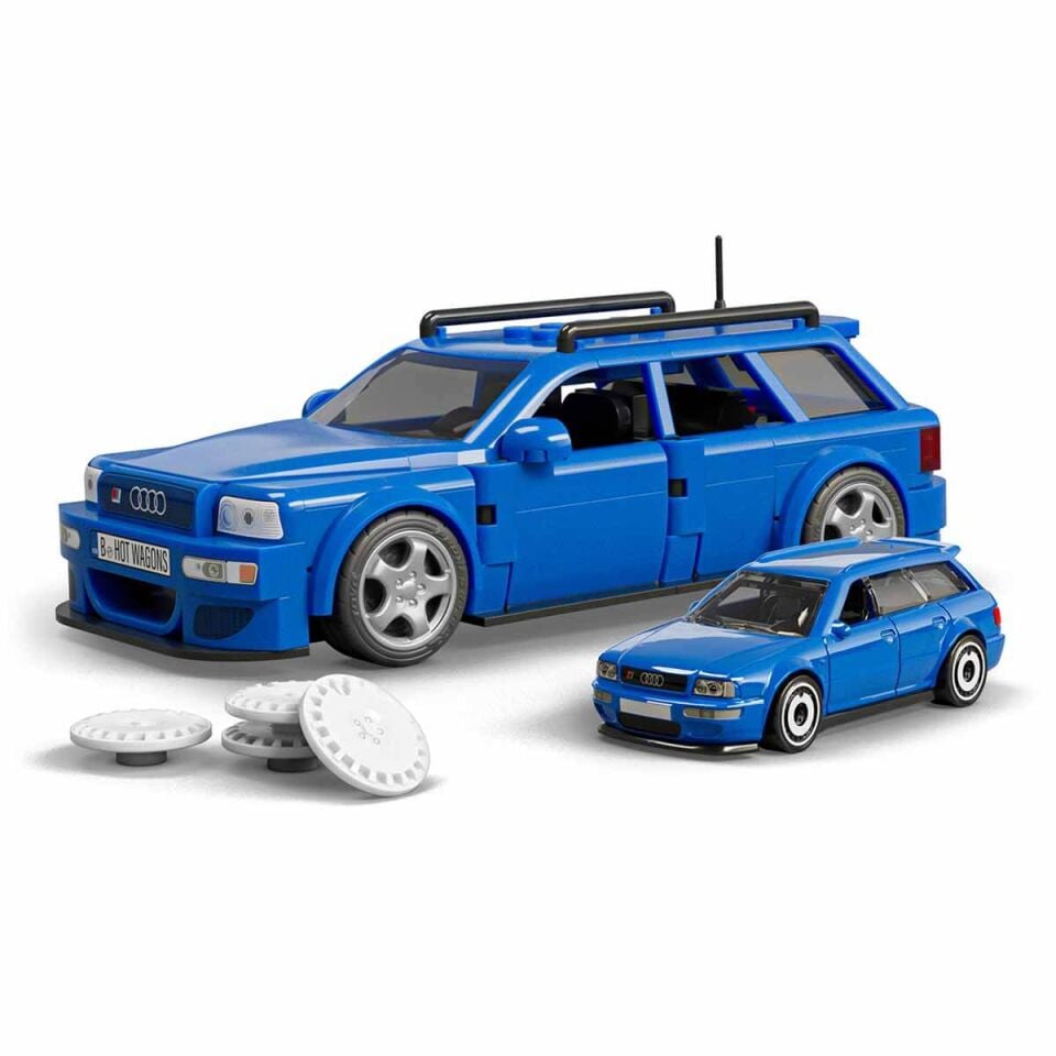 Hot Wheels Speed Serisi 94 Audi Avant RS2 Araba Yapım Seti 253 Parça JGR28