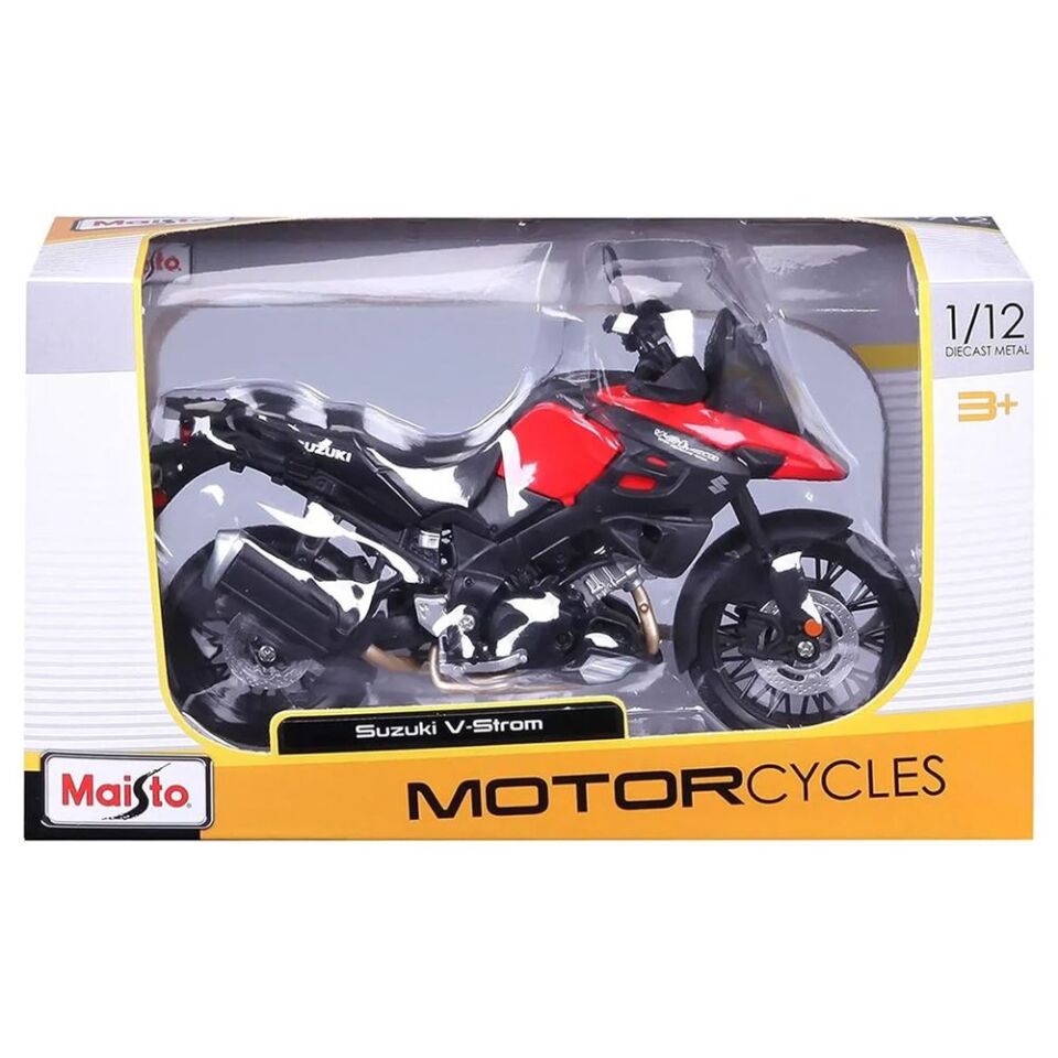 Maisto 1:12 Suzuki V-Strom Motosiklet