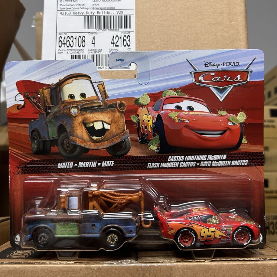 Cars Mater & Cactus Lightning Mcqueen