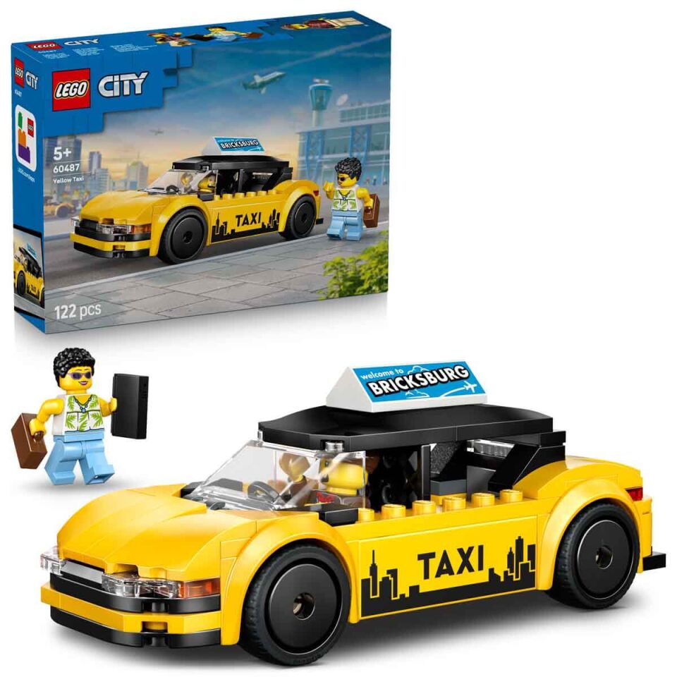 LEGO City Sarı Taksi 60487