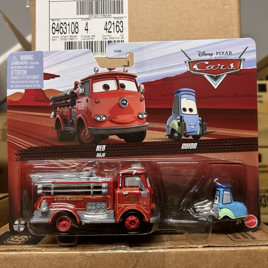 Cars Red & Guido