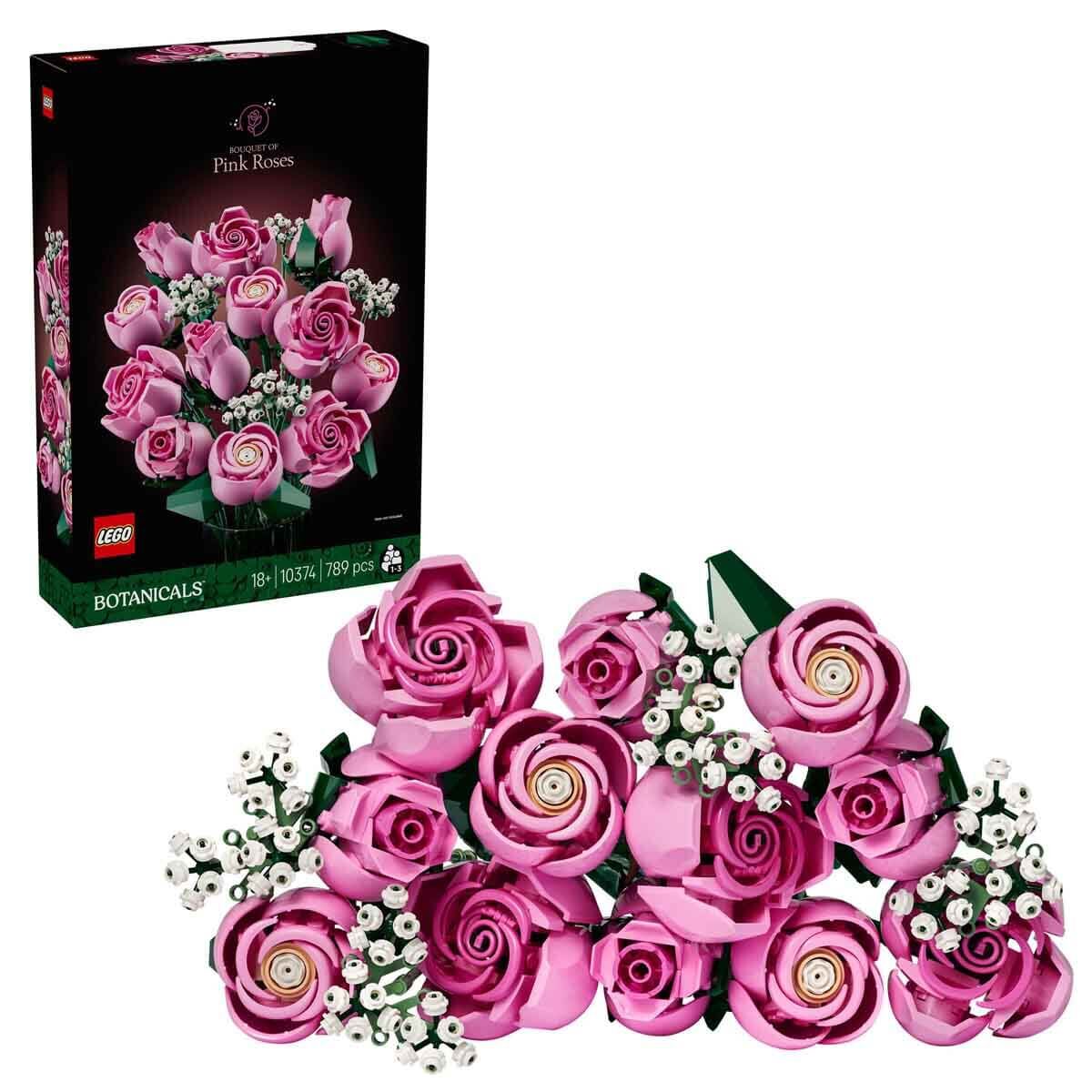 LEGO Botanicals Pembe Gül Buketi 10374