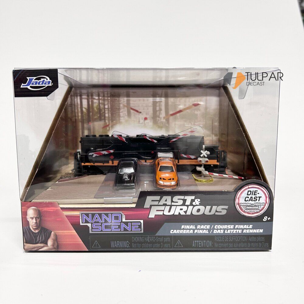 Jada Fast&Furious Train Scene Diorama