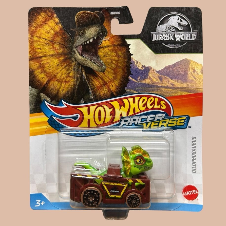 Hot Wheels Racer Verse Dilophosaurus