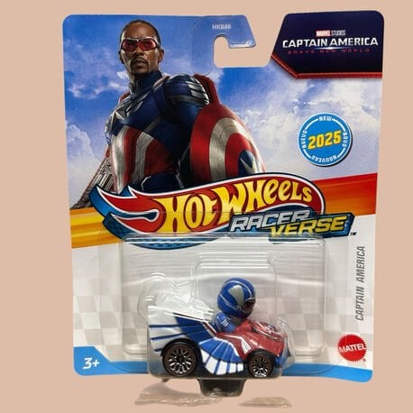 Hot Wheels Racer Verse Captain America