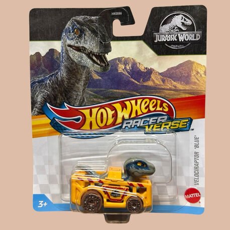 Hot Wheels Racer Verse Velociraptor Blue
