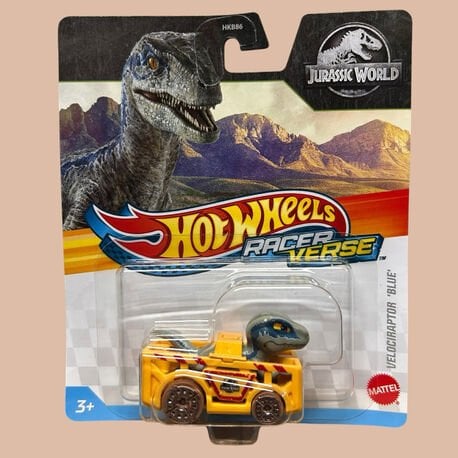 Hot Wheels Racer Verse Velociraptor Blue