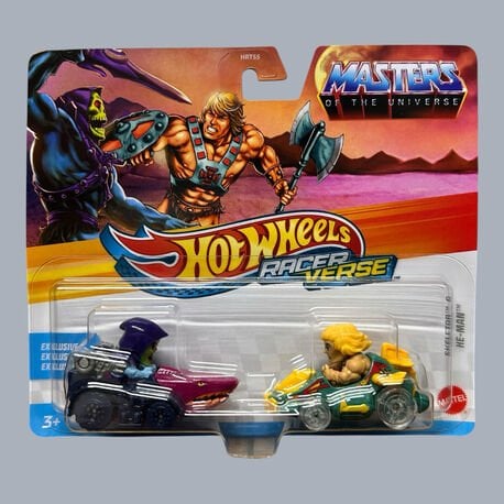 Hot Wheels Racer Verse Skelotor & He-man