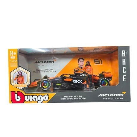 Burago Mclaren MCL38 #81 Oscar Piastri
