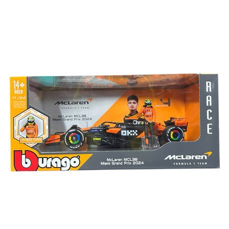 Burago Mclaren MCL38 #4 Lando Norris