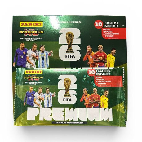 Panini World Cup 2026 Kart Premium Gold (1 Paket)
