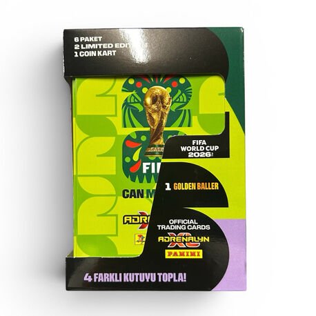 Panini World Cup 2026 Kart Metal Kutu