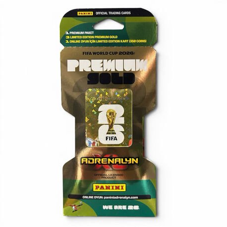 Panini World Cup 2026 Premium Gold
