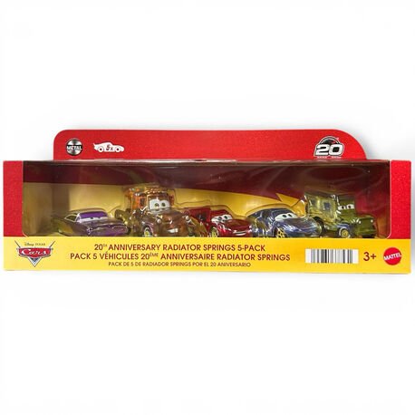 Cars 20Th Anniversary 5 Pack