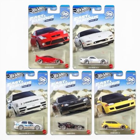 Hot Wheels Silver HNR88-979P Fast & Furious Race Off