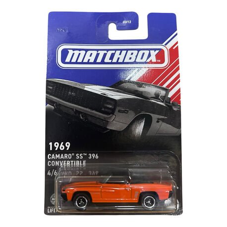 Matchbox Chevrolet Camaro Convertible 1969