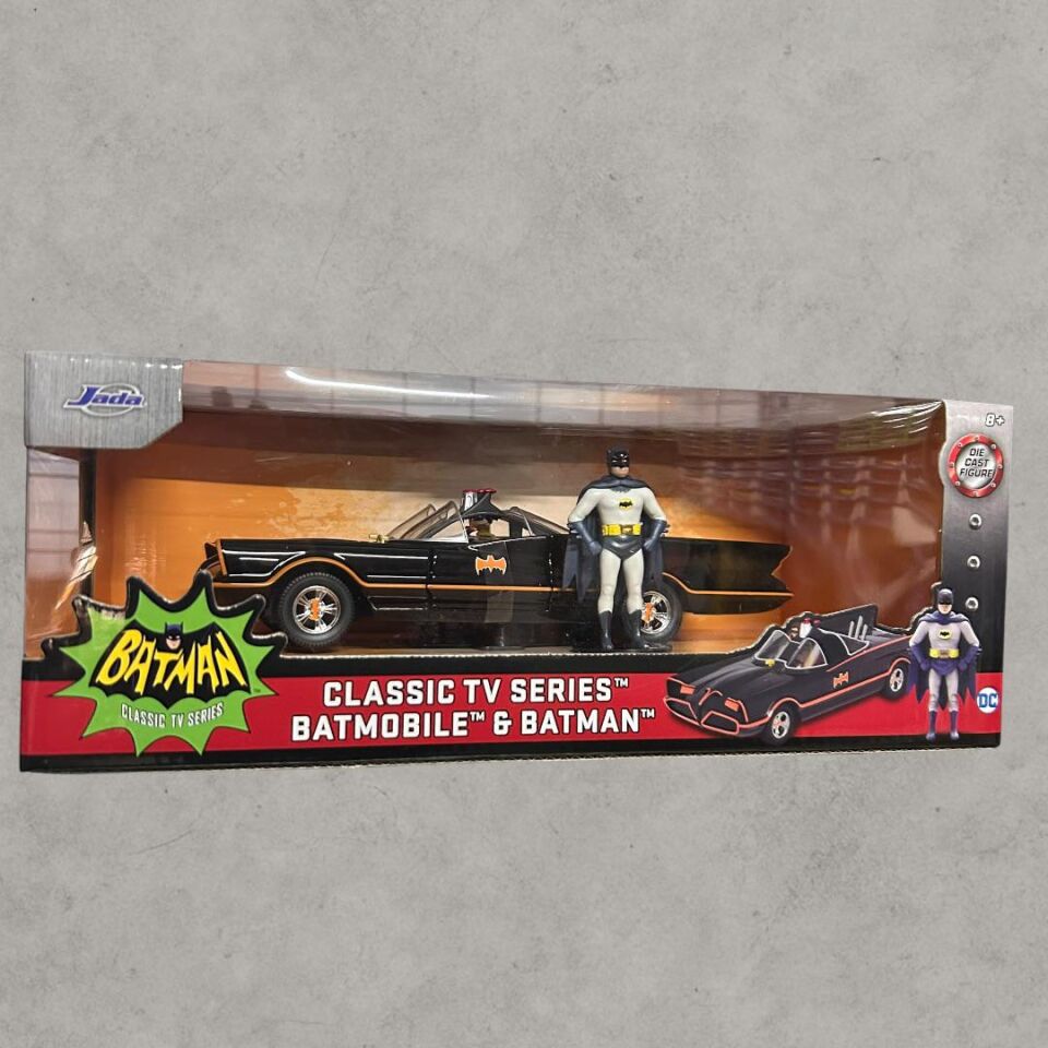Jada Batman Classic Tv Series Batmobile&Batman