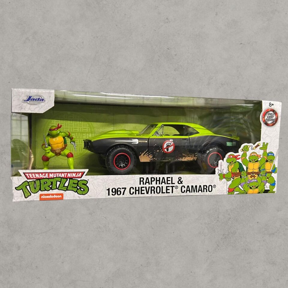 Jada Ninja Turtles Raphael&Chevrolet Camaro