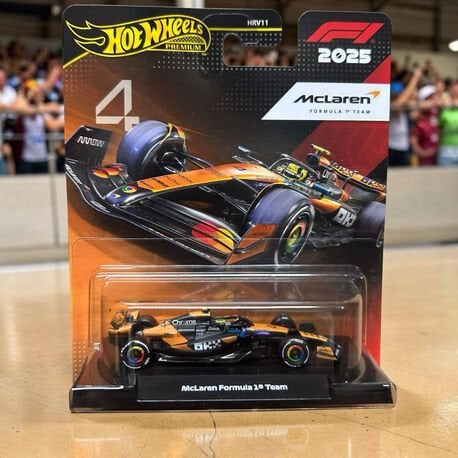 Hot Wheels Premium Formula-1 Mclaren #81