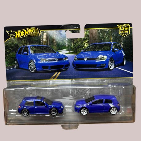 Hot Wheels Premium VW Golf R32 & Mk7