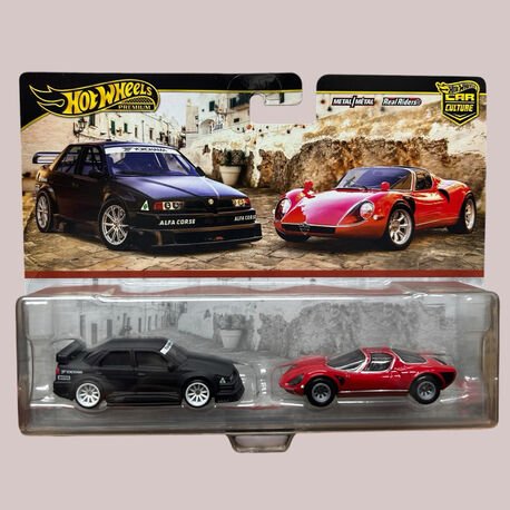 Hot Wheels Premium Alfa Romeo 155 & Stradale