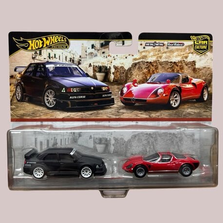 Hot Wheels Premium Alfa Romeo 155 & Stradale