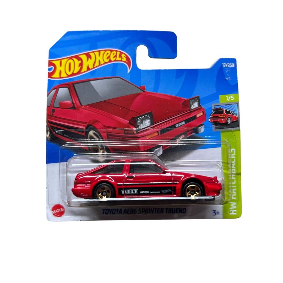 Hotwheels Toyota Ae86 Sprinter Turbo
