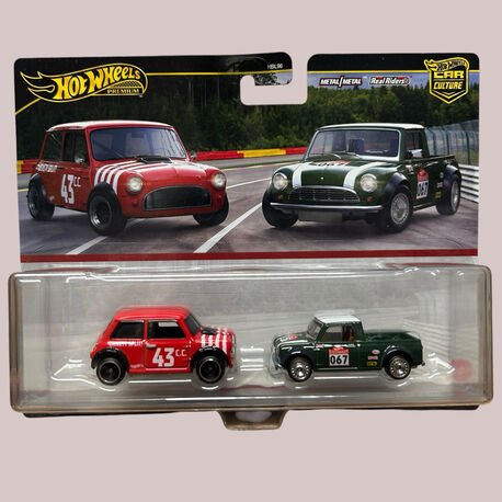Hot Wheels Premium Morris Mini & Austin Mini