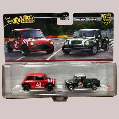 Hot Wheels Premium Morris Mini & Austin Mini